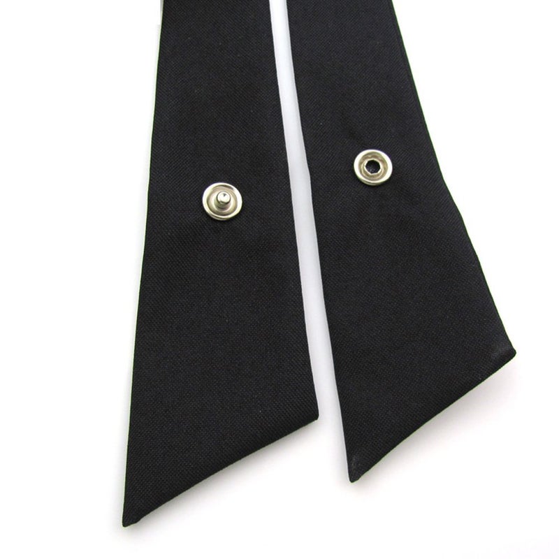 Patiky Tie for Men Women Adjustable Criss-Cross Bowtie School Uniform Pre Tied Bows for Girls Neck Tie Accessories PTK03 (D Navy) - Image 4